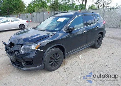 2017 Nissan Rogue Sv из США, поврежденный, VIN 5N1AT2MV0HC816967